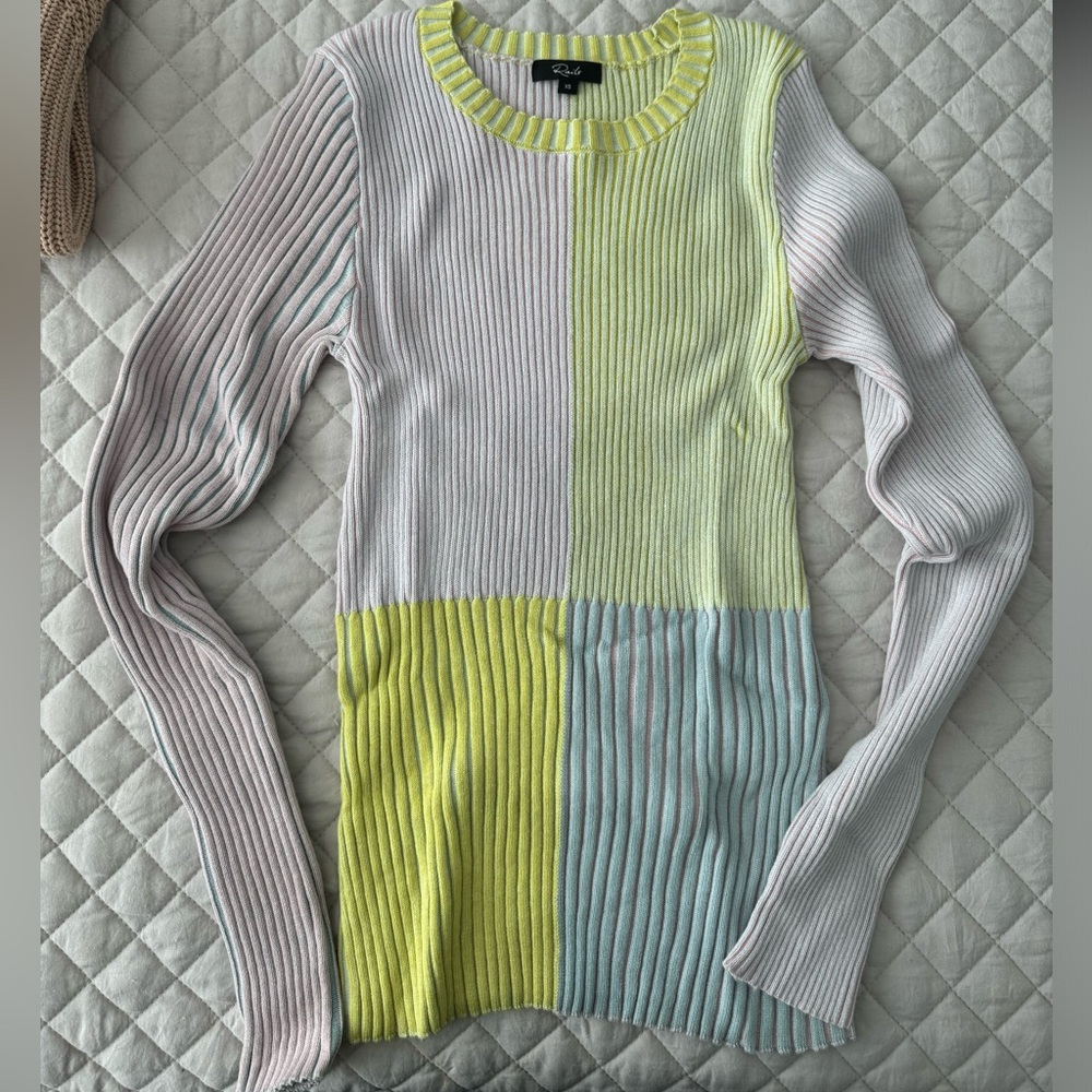 Rails NWOT multicolor cotton sweater
